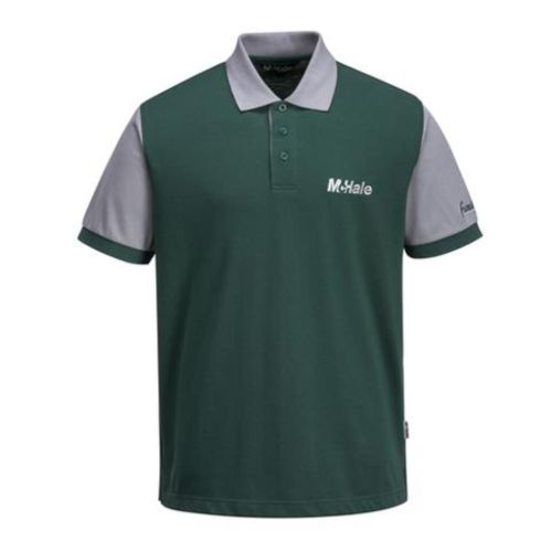 POLO SHIRT 2 TONE GREY 3XL
